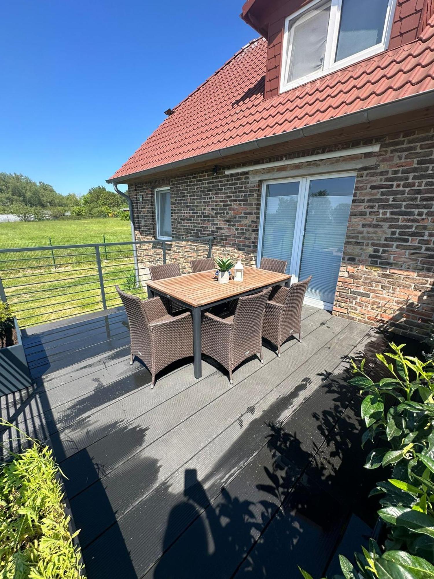 Strand Familien Doppelhaushaelfte ,,Marsi" #Familien-Urlaub Rappin Kamer foto